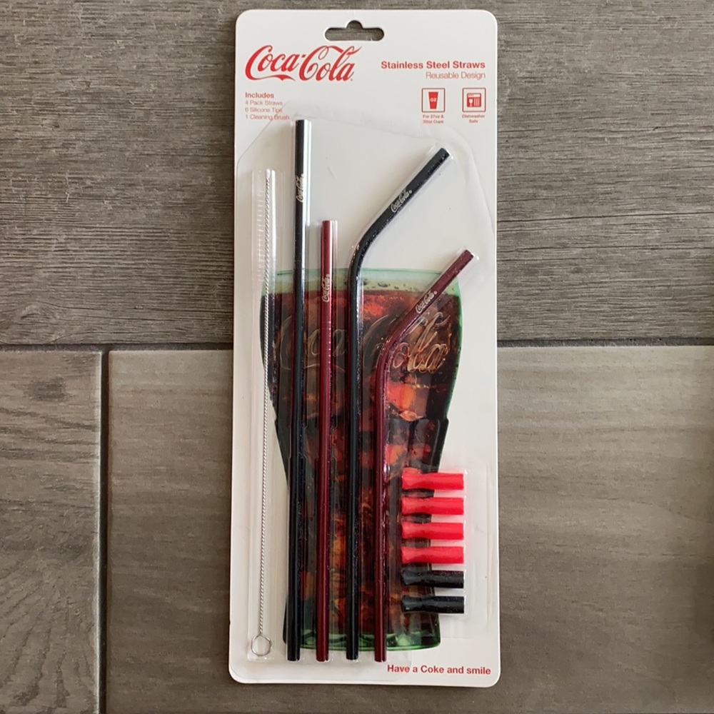 Coca-cola Set - cooler bag, straws, journal & pen - Picture 8 of 10